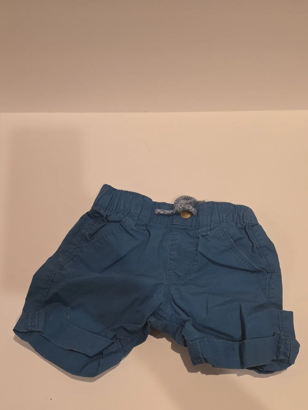Old Navy 12-18m  Teal-Blue Elastic-Waist Kids Shorts